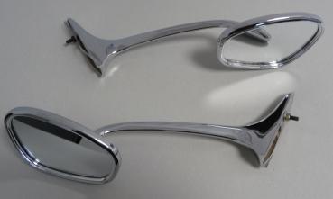 Paar Schwanenhalsspiegel Käfer bis 7/66 " Albert-Style "