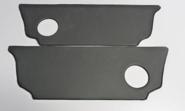 Paar Fersenbretter unter der Rückbank Limousine ab 11/62 schwarz