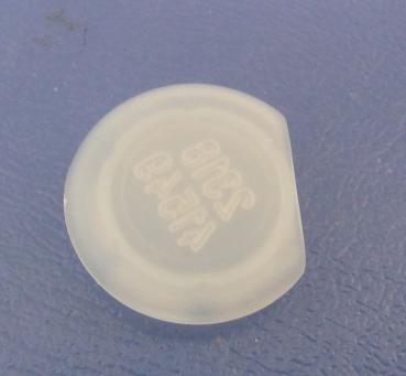 Schraubenabdeckung Klapptür T1 transparent