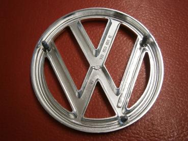 VW-Zeichen auf Fronthaube ab 8/62