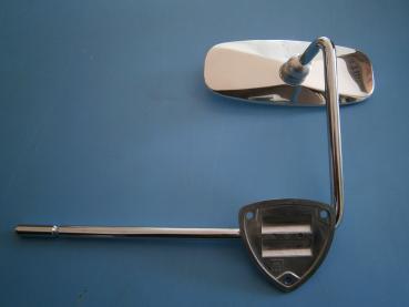 Preview: Innenspiegel Käfer bis 7/57 mit Aufnahme für Sonnenblende