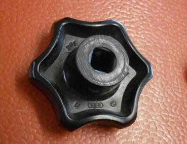 Preview: Heizungsdrehknopf schwarz