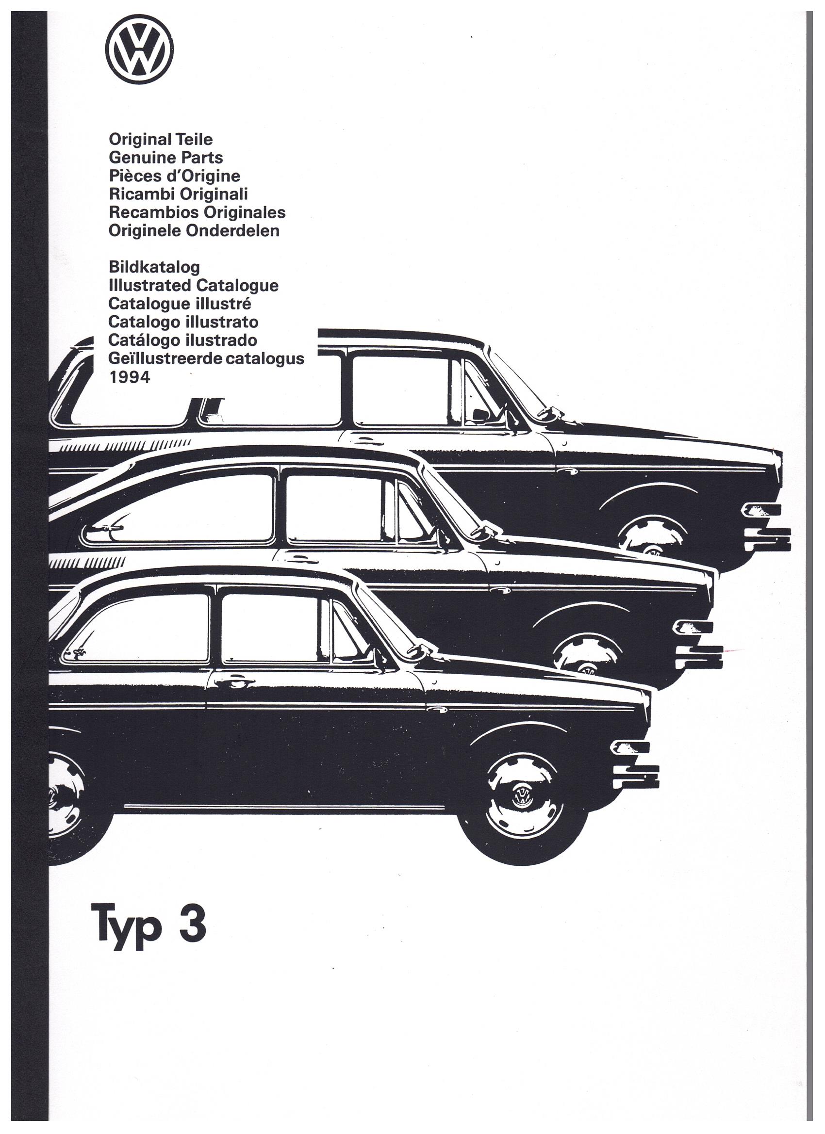 Autoteile-Ehring - Bildkatalog VW Typ 3 original VW NOS