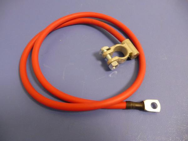 Hauptpluskabel Batterie-Anlasser Käfer bis 7/67