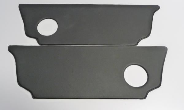 Paar Fersenbretter unter der Rückbank Limousine ab 11/62 schwarz