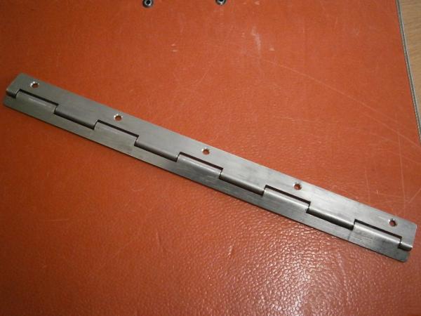 Scharnierband Ausstellfenster hinten T1 Edelstahl