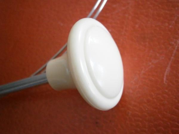 Haubenzug vorn Käfer bis 67 mit elfenbein Knopf