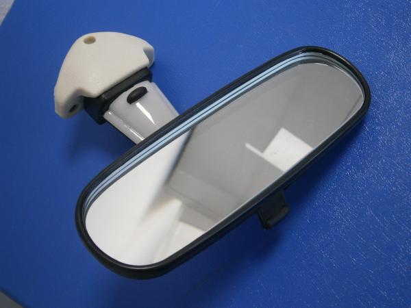 Innenspiegel Cabrio ab 8/67 komplett mit Innenleuchte und Sockel