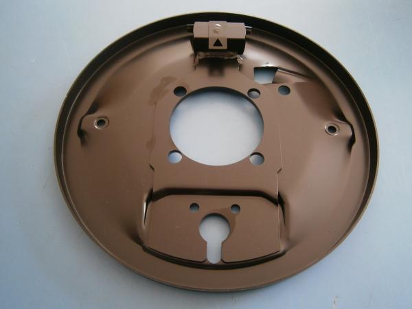 Bremsträgerblech hinten links Käfer bis 10/57