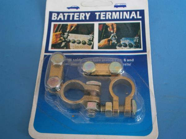 Satz Batterie-Polklemmen