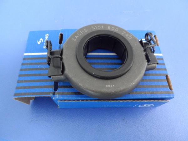 Ausrücklager geführt