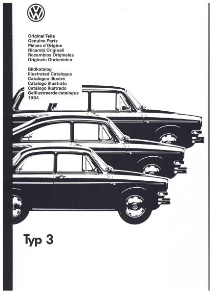 Bildkatalog VW Typ 3  original VW NOS