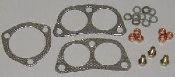 Anbausatz Auspufftopf und Endrohr Flachmotor