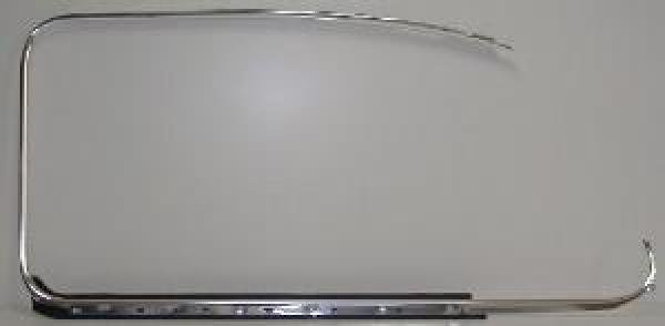 Fensterzierrahmen Chrom rechts mit Dichtung ab 8/64