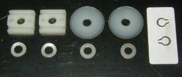 Gleitstücke (Satz) für Fensterheber Cabrio ab 8/64