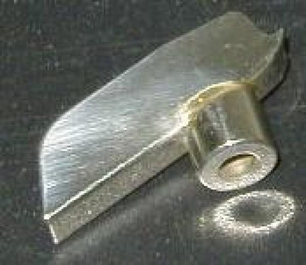 Chromwinkel oben auf Türdrehfenster 1303 Cabrio