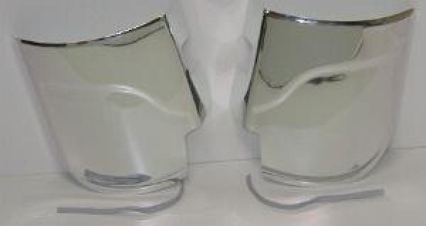 Satz Steinschlagecken chrom hinten