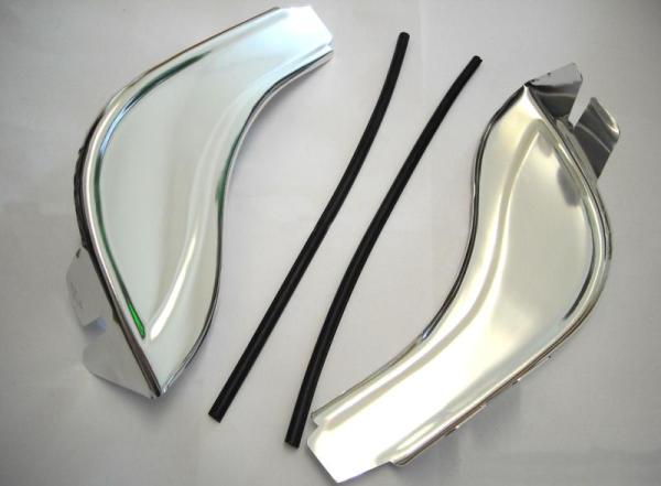 Satz Steinschlagecken chrom vorne 1302-1303