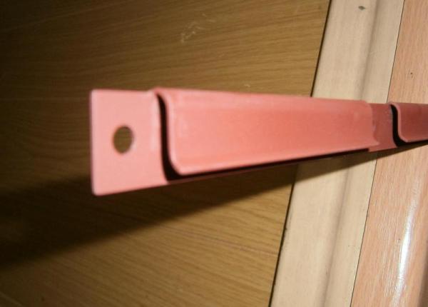 Halteleiste für Seitenteilabdeckung